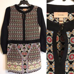 Anthropologie KACHEL colorful printed tunic